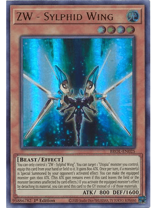 ZW - Sylphid Wing - BROL-EN025 - Ultra Rare