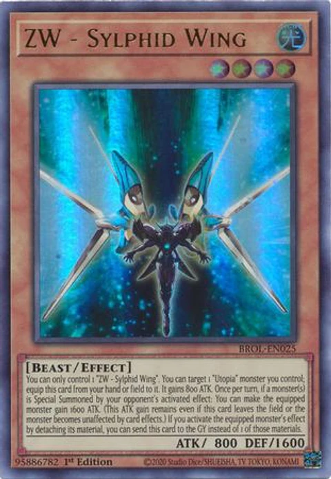 ZW - Sylphid Wing - BROL-EN025 - Ultra Rare