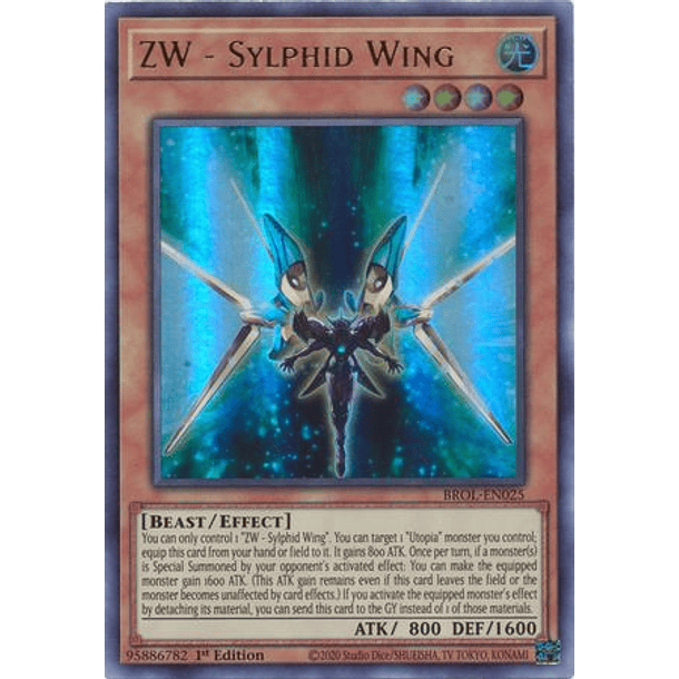 ZW - Sylphid Wing - BROL-EN025 - Ultra Rare