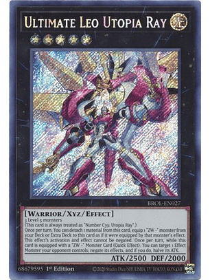 Ultimate Leo Utopia Ray - BROL-EN027 - Secret Rare
