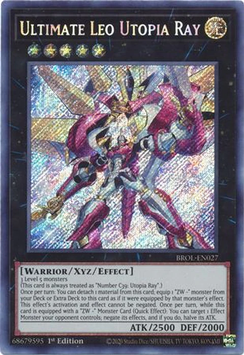 Ultimate Leo Utopia Ray - BROL-EN027 - Secret Rare