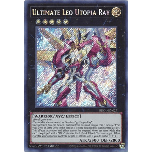 Ultimate Leo Utopia Ray - BROL-EN027 - Secret Rare