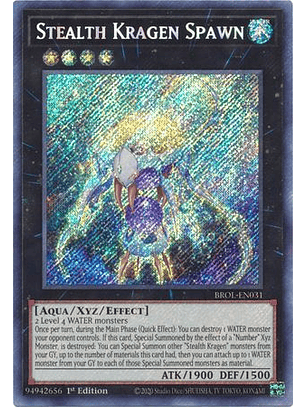 Stealth Kragen Spawn - BROL-EN031 - Secret Rare