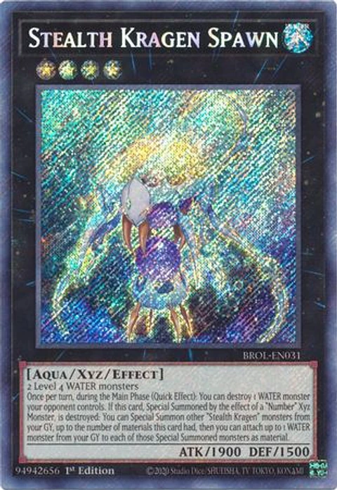 Stealth Kragen Spawn - BROL-EN031 - Secret Rare