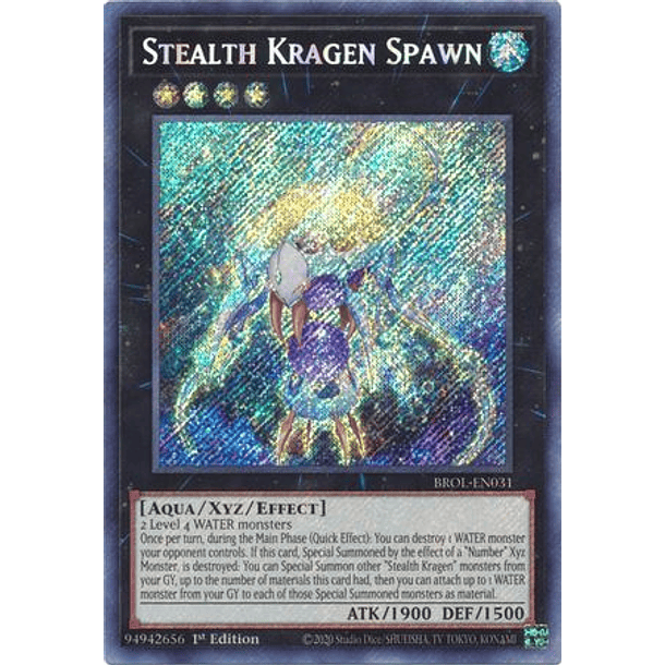 Stealth Kragen Spawn - BROL-EN031 - Secret Rare