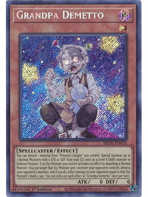Grandpa Demetto - BROL-EN032 - Secret Rare