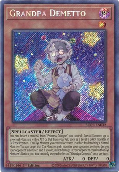 Grandpa Demetto - BROL-EN032 - Secret Rare