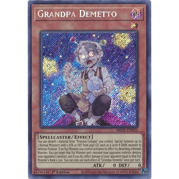 Grandpa Demetto - BROL-EN032 - Secret Rare