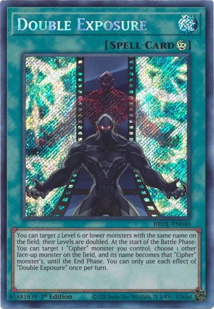 Double Exposure - BROL-EN040 - Secret Rare 1