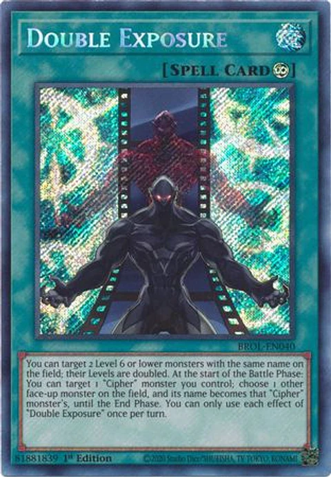 Double Exposure - BROL-EN040 - Secret Rare