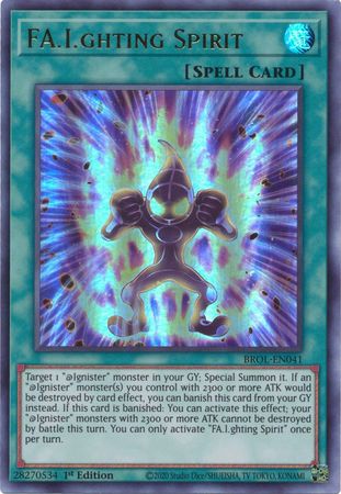 FA.I.ghting Spirit - BROL-EN041 - Ultra Rare 1