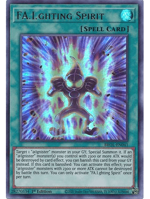 FA.I.ghting Spirit - BROL-EN041 - Ultra Rare