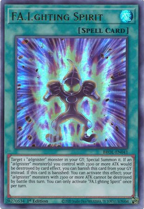 FA.I.ghting Spirit - BROL-EN041 - Ultra Rare