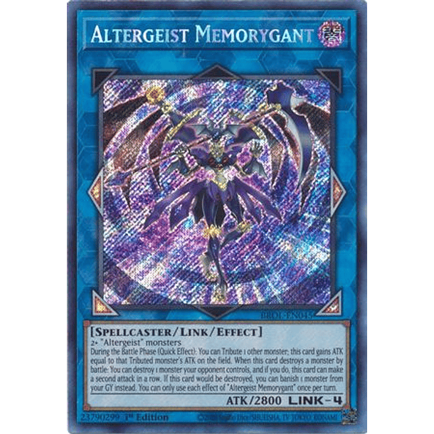 Altergeist Memorygant - BROL-EN045 - Secret Rare