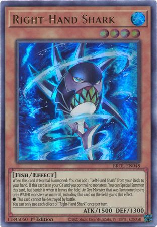 Right-Hand Shark - BROL-EN048 - Ultra Rare 1