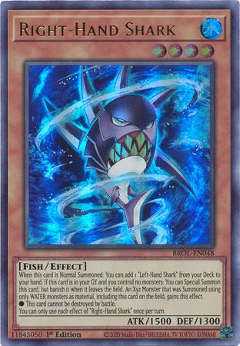 Right-Hand Shark - BROL-EN048 - Ultra Rare