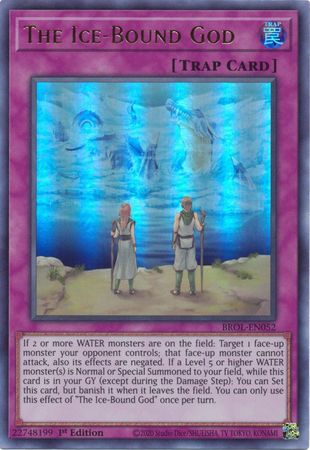 The Ice-Bound God - BROL-EN052 - Ultra Rare 1