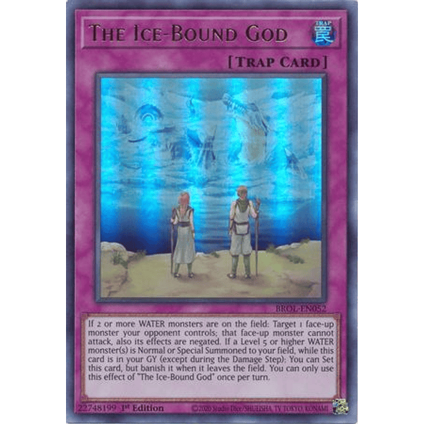 The Ice-Bound God - BROL-EN052 - Ultra Rare