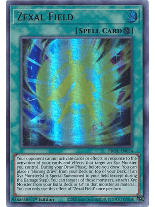 Zexal Field - BROL-EN054 - Ultra Rare