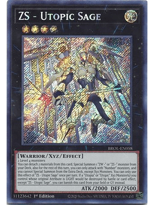 ZS - Utopic Sage - BROL-EN058 - Secret Rare
