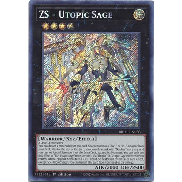 ZS - Utopic Sage - BROL-EN058 - Secret Rare
