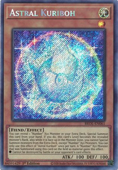 Astral Kuriboh - BROL-EN061 - Secret Rare