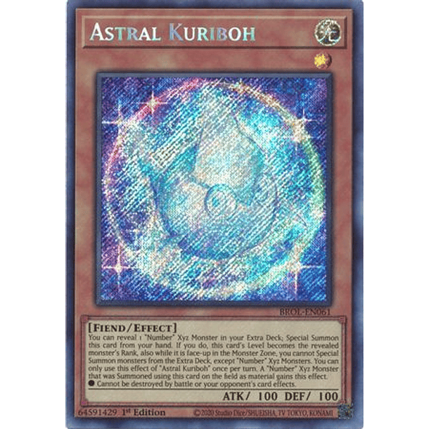 Astral Kuriboh - BROL-EN061 - Secret Rare