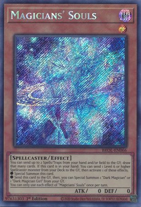 Magicians' Souls - BROL-EN066 - Secret Rare