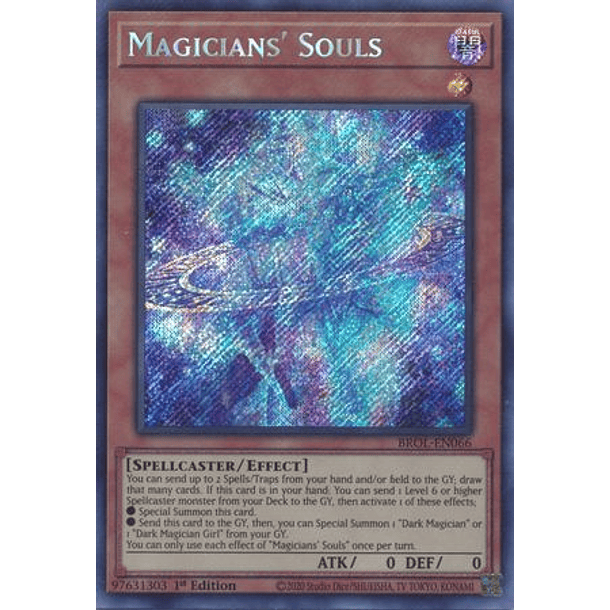 Magicians' Souls - BROL-EN066 - Secret Rare