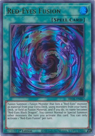 Red-Eyes Fusion - BROL-EN067 - Ultra Rare 1