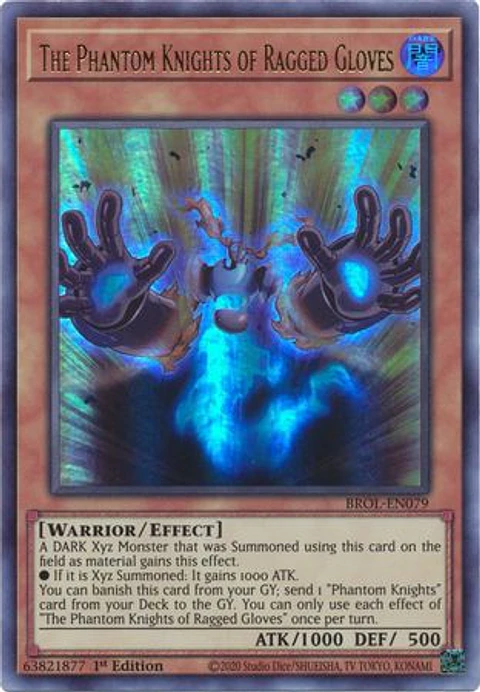 The Phantom Knights of Ragged Gloves - BROL-EN079 - Ultra Rare
