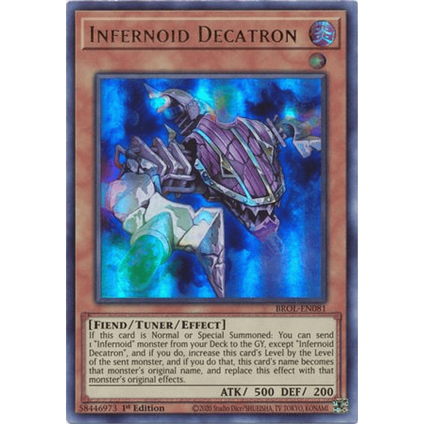 Infernoid Decatron - BROL-EN081 - Ultra Rare