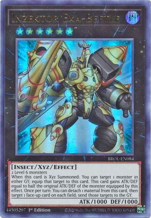 Inzektor Exa-Beetle - BROL-EN084 - Ultra Rare 1