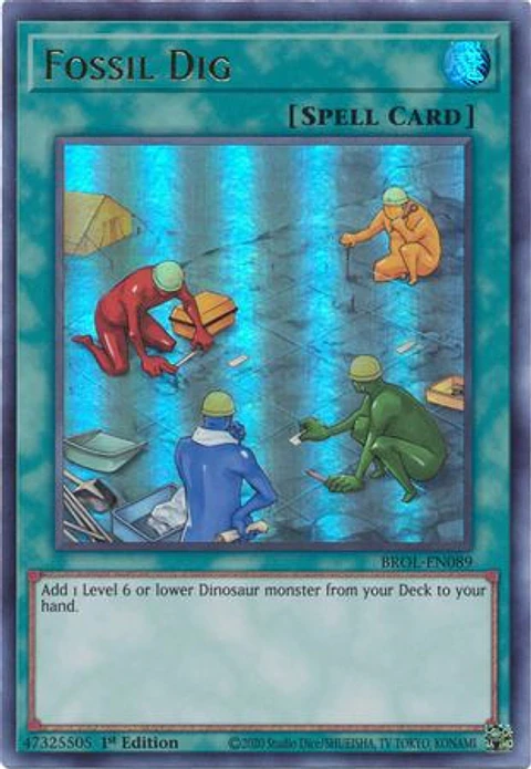 Fossil Dig - BROL-EN089 - Ultra Rare