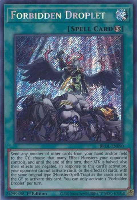 Forbidden Droplet - BROL-EN090 - Secret Rare
