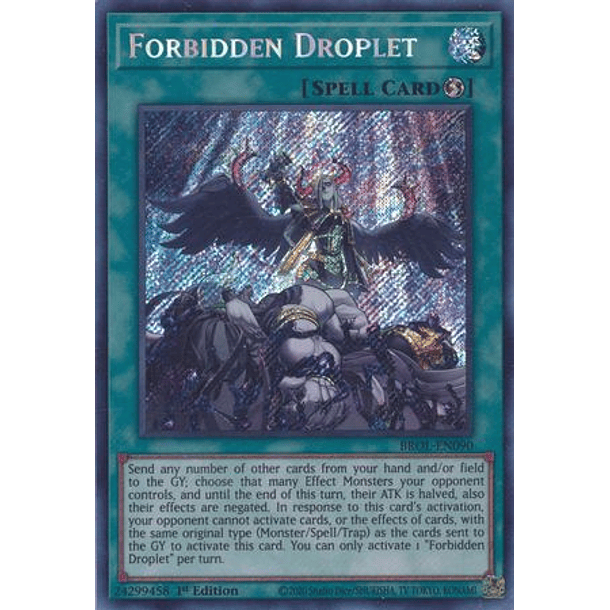 Forbidden Droplet - BROL-EN090 - Secret Rare