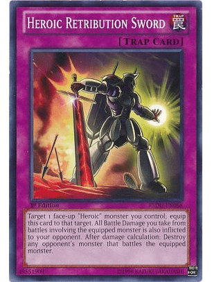 Heroic Retribution Sword - REDU-EN068 - Common