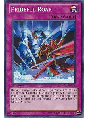 Prideful Roar - BP02-EN199 - Common