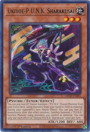 Ukiyoe-P.U.N.K. Sharakusai - GRCR-EN001 - Rare 1