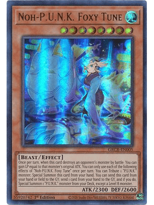 Noh-P.U.N.K. Foxy Tune - GRCR-EN005 - Ultra Rare