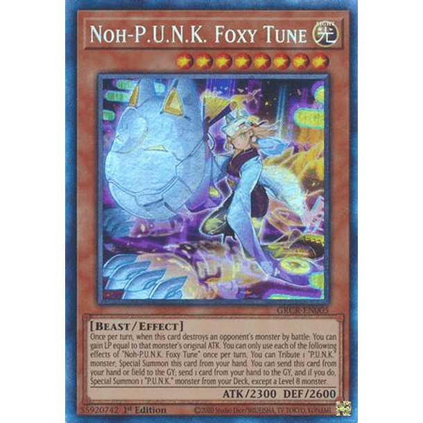 Noh-P.U.N.K. Foxy Tune - GRCR-EN005 - Collectors Rare
