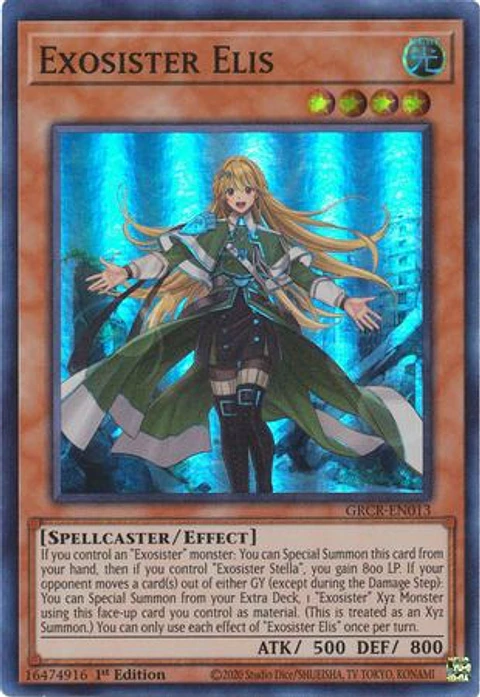 Exosister Elis - GRCR-EN013 - Super Rare