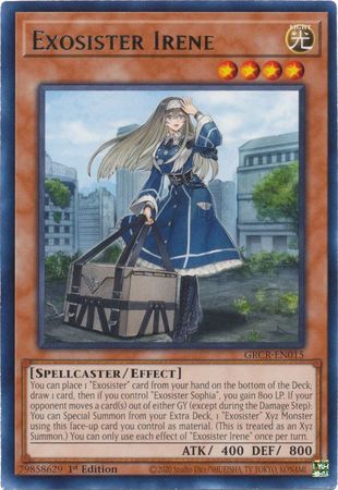 Exosister Irene - GRCR-EN015 - Rare 1
