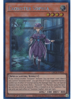 Exosister Sophia - GRCR-EN016 - Collectors Rare