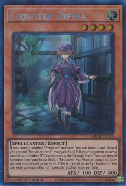 Exosister Sophia - GRCR-EN016 - Collectors Rare