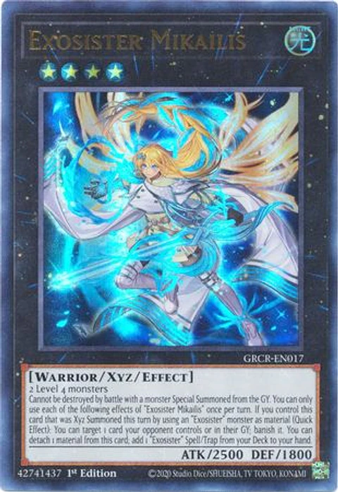 Exosister Mikailis - GRCR-EN017 - Ultra Rare 