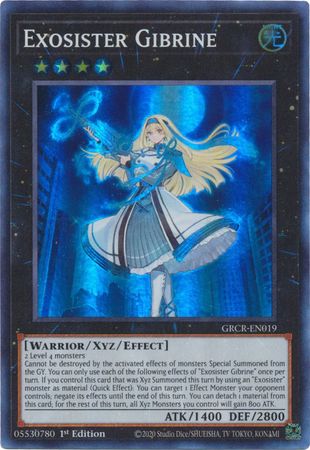 Exosister Gibrine - GRCR-EN019 - Super Rare  1