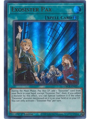 Exosister Pax - GRCR-EN021 - Ultra Rare