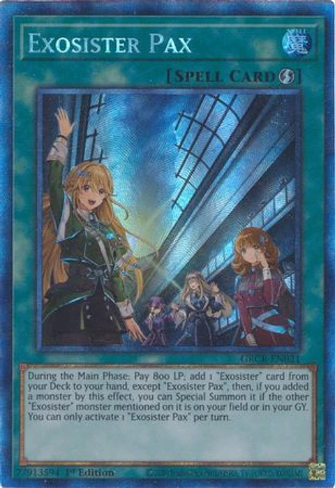 Exosister Pax - GRCR-EN021 - Collectors Rare