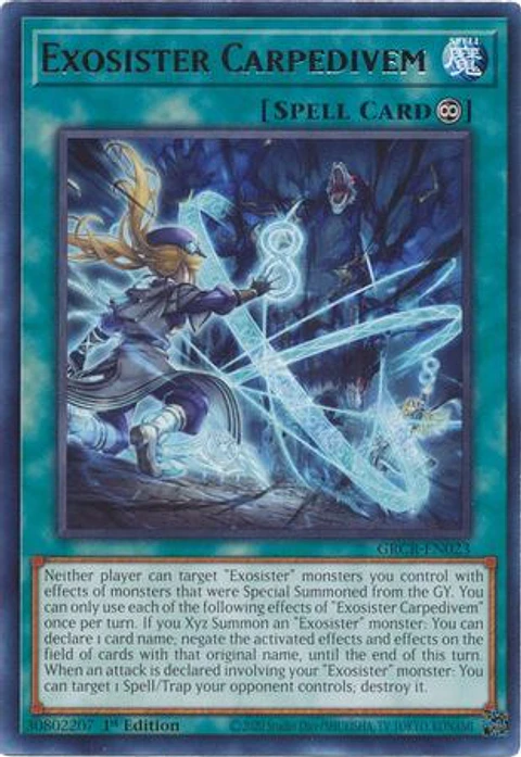 Exosister Carpedivem - GRCR-EN023 - Rare